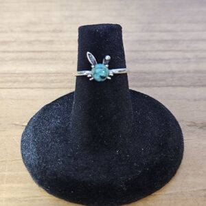 31. 925 Sterling Silver Bunny Ring